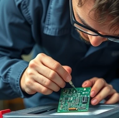 تنظیمات چشمی درب اتوماتیک